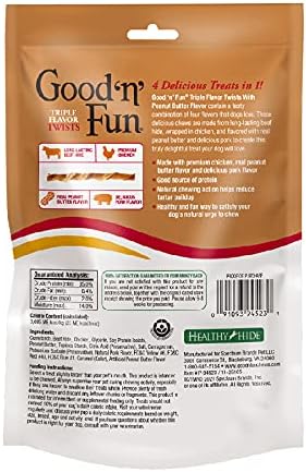 Good ’n’ Fun Triple Flavor Twists, 18 Count (Case Pack of 12)