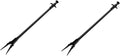 Housoutil 2pcs Fish Tank Cleaning Aquarium Plant Pruning Clamp 50cm Claw Lock Telescopic Non-slip Lightweight Easy to Grip Plastic