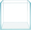 Cube Rimless Frameless Extra Clear All Glass Aquarium, Low Iron Glass Tank, 5mm Glass, White Leveling Mat Included, w/Lids Options