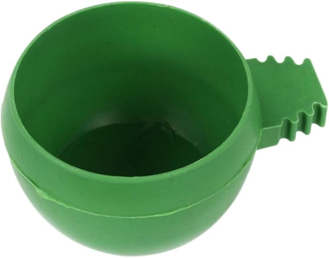 BESPORTBLE 20pcs Bird Feeder Watering Supplies Pigeon Supplies Round Food Tank Tray Pet Food Bowls Safe Material