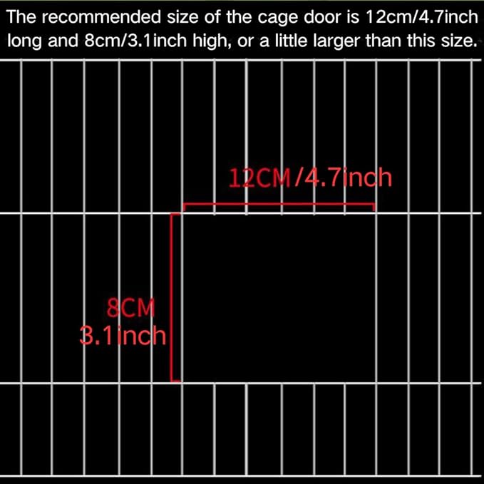 Automatic Bird Feeder, No Mess, Transparent Acrylic, Reducing Waste, Bird Cage Accessories for Parakeet, Canary, Cockatiel, Finch, Conure (Medium)