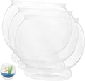 3pcs Goldfish Bowl Household Fish Tank Fish Bowl Fish Bowls Round Glass Vase Clear Glass Vases Glass Flower Vases Delicate Fish Bowl Fish Living Tank Desktop