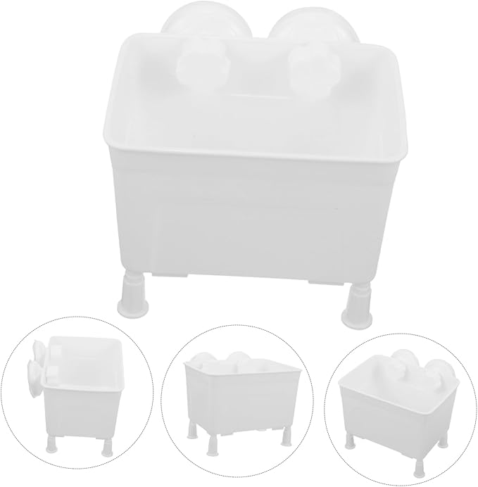 Totority 1set Aquarium Breeding Isolation Box Cups Fish Breeding Tank for Betta Shrimp and Newborn Fish Protects Young from Adult Lightweight and Portable Nursery