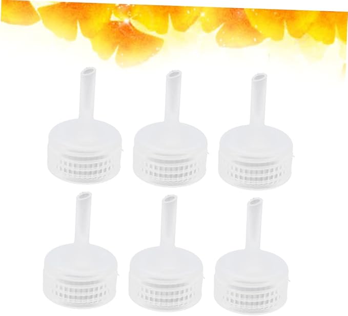 DOITOOL 150pcs Shrimp Egg Hatching Cap Incubator for Aquarium Fish Tank Plastic Tool for Shrimp Breeding Easy to Install Beverage Bottles
