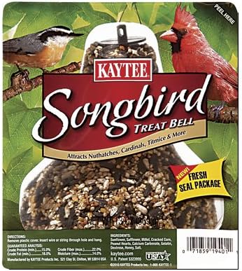 Kaytee Songbird Treat Bell Millet,Safflower 13 Oz