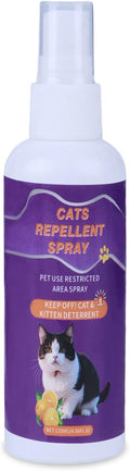 Cat Scratch Deterrent Spray, Cat Repellent Spray Indoor and Outdoor for Cat and Kitten, No Scratch Spray Training Aid for Furniture, Sofas, Rugs 120ml