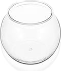 Plastic Fish Bowls, Round Plastic Fish Tank 2 Gallon Aquarium Hydroponic Planter Floral Container for Prizes, Party, Table Centerpiece Home Decor