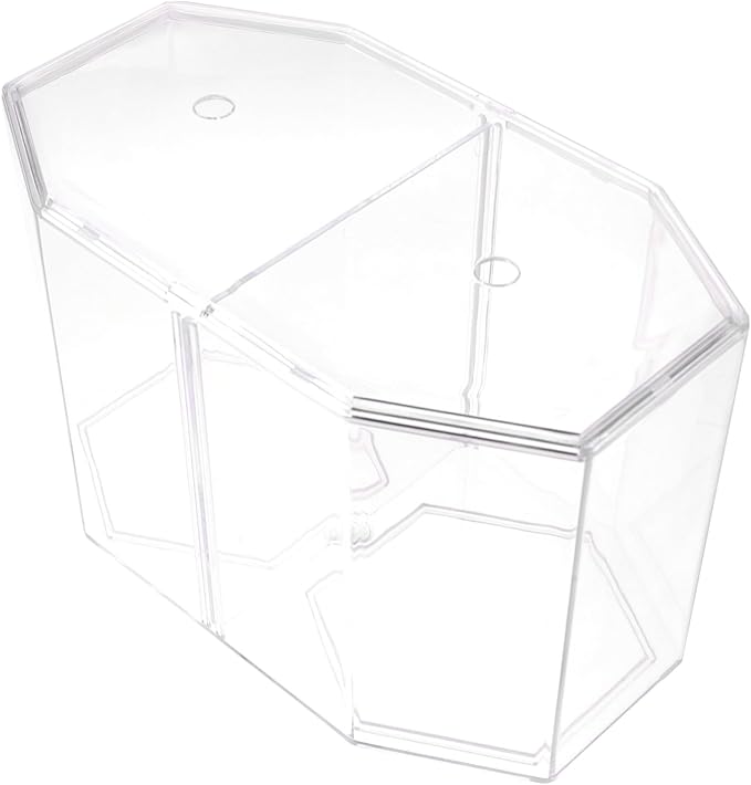 Box Transparent Fish Breeding Tank Clear Incubation Box with Dual Compartments for Isolation and Observation Safe Material Easy to Clean for Goldfish Care