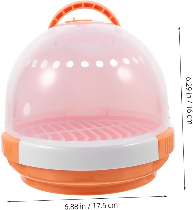 POPETPOP Bird Carrier Travel Cage Portable Pet Bird Cage for Travel with Breathable Design Lightweight and Compact Parrot Carrying Cage for Budgies Cockatiels and Birds