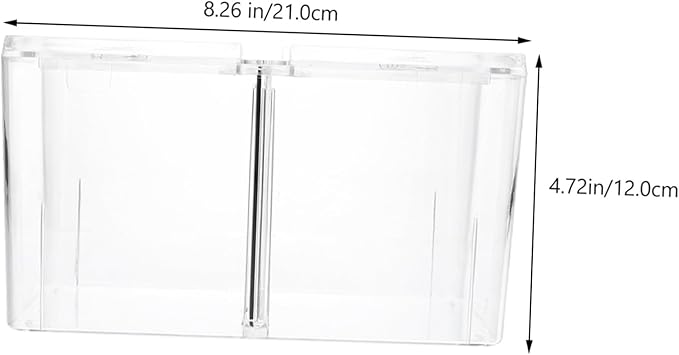 Totority 3-in-1 Multifunctional Fish Breeding Box Aquarium Isolation Container Divider for Breeding Fish Tank Hatchery Tool Suitable for Betta and Other