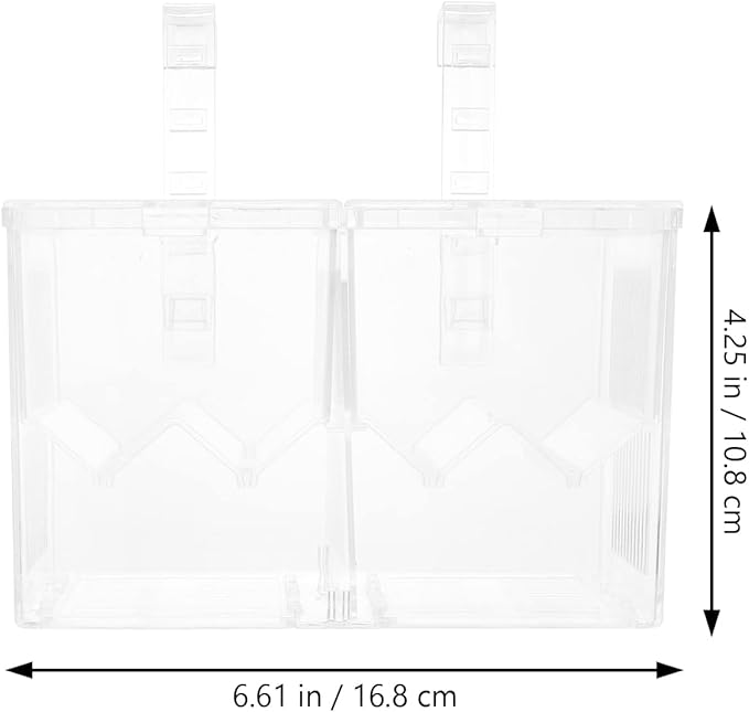 1pc Box Juvenile Hatching Box Hatching Incubator Fish Container Fish Breeding Case Fish Tank Hatchery Incubator Fish Tank Accessory Hatchery for