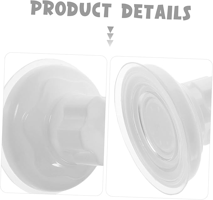 DOITOOL 6pcs Cup Perch Knob for Birds Window-Installed Bird Perch Accessories Strong Absorption for Pets for Smooth for Parrots and Reptiles