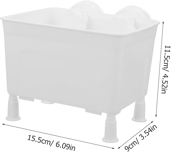 Totority 1set Aquarium Breeding Isolation Box Cups Fish Breeding Tank for Betta Shrimp and Newborn Fish Protects Young from Adult Lightweight and Portable Nursery