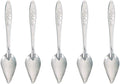 Bandelt 5 Pcs Stainless Steel Bird Parrot Feeder Spoon for Baby Birds, 4.7"