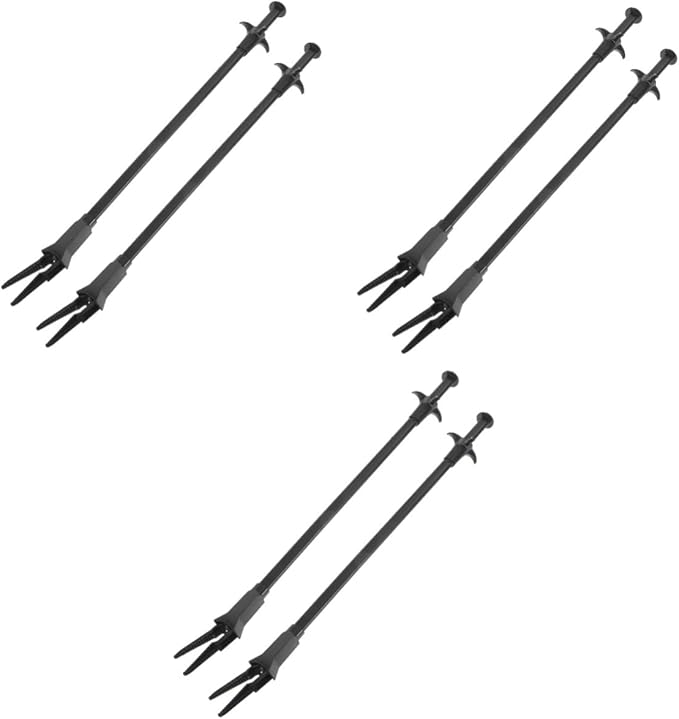 FRCOLOR 6pcs Aquarium Tweezers Tank Cleaning Tools for Easy Feeding and Maintenance Ergonomic Design for Comfortable Use for Aquatic Plant Care