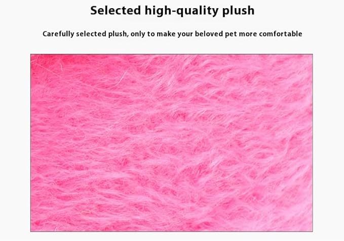 Catnip Mouse Toy, Long Tail Plush Mice for Cats, Interactive Hunting Toy for Indoor Cats, Colorful Soft Cat Toy with Catnip Inside (Pink)