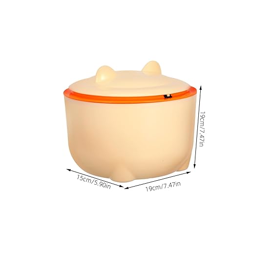 Luxshiny 1Set Capacity Cat Litter Disposal Bin Reusable Trash Can with Bags Operation Versatile Garbage Bin for Cat Waste and Storage