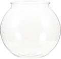 Mini Plastic Fish Bowl: Small Round Fish Tank Betta Goldfish Bowl - Transparent Aquarium Hydroponic Planter Floral Container for Centerpiece Vase, Party Decorations, Diameter 7.1Inch