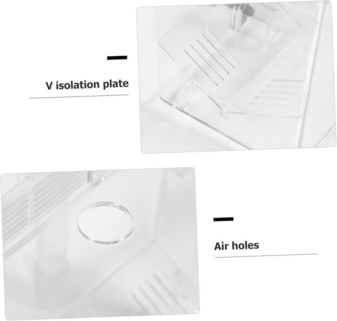 BESPORTBLE 1Pc Aquarium Breeding Box Hanging Fish Isolation Incubator for Breeding Lightweight Design for Fish Shrimp and Turtles