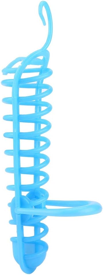 Millet Holder,Parrots Feeder Basket, Food Fruit Feeding Perch Stand Millet Spray for Plastic Holder Pet Bird Supplies(Blue) (Blue)