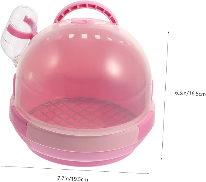 Kisangel Portable Cage for Pet Birds Parrot Travel Cage Handle Handheld Bird Carrier