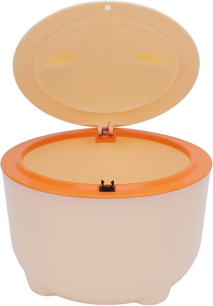 CHICIRIS Cat Litter Trash Can, Press Type Lid, High Strength PP Material, Multifunctional Garbage Bin for Cat Litter Disposal, Space Saving and Convenient Household Waste Trash Can