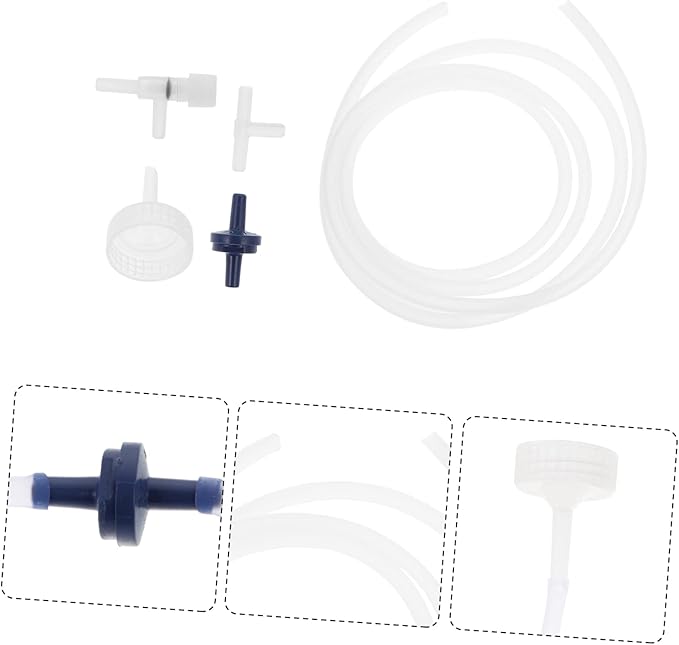 Toyvian 2 Sets Shrimp Hatchery DIY Kit with Soda Bottle Accessories Artemia Egg Incubator for Aquarium Fish Breeding Includes Transparent Caps and Connectors for Efficient Hatchery Control