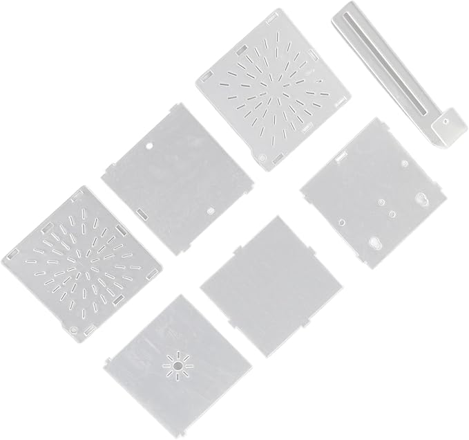 JTLB Fish Isolation Box, Transparent Aquarium Hatchery Incubator Holder, for Fish Breeding, Isolation of Big and Baby Fish, Comes with Isolation Board (10CM*10CM*10CM)