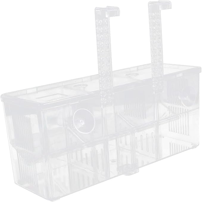 Yardwe Hanging Type Fish Breeding Box Aquarium Isolation Container for Fry Shrimp Incubator with Easy Installation Environment for Increased Fertility Sturdy
