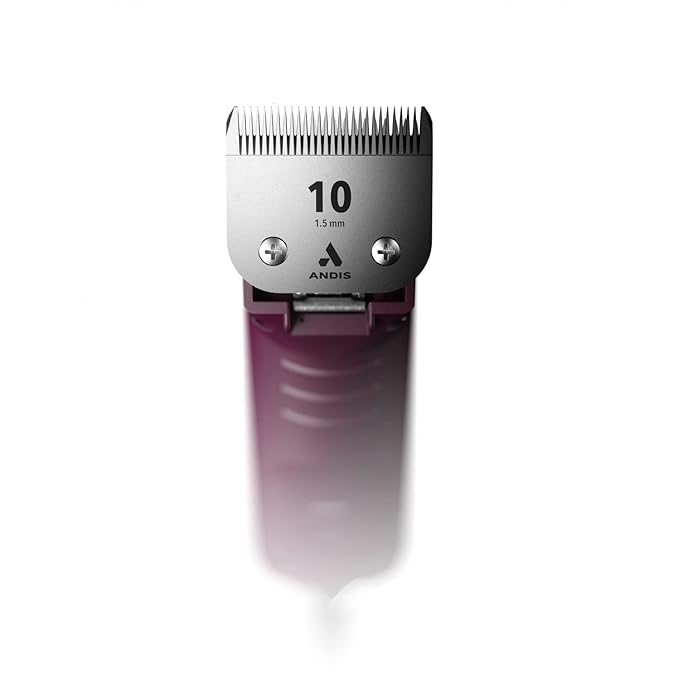 Andis Professional UltraEdge Super 2-Speed Detachable Blade Dog/Pet Clipper, Rotary Motor with Shatter-Proof Housing, Runs Calm & Silent, 14-feet Cord, for All Dog Coats & Breeds, 120 Volts, Burgundy