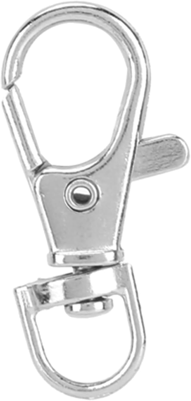 12 Pcs Pet Birds Foot Rings Cage Door Buckle Lock Claw Snap Hook Iron Anti-Escape Accessory for Pet Birds Small Animals