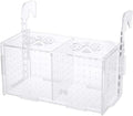 POPETPOP Fish Breeding Box - Box for Fish Tank Acrylic Acclimation Hatchery Incubator Aquarium for Small Shrimp