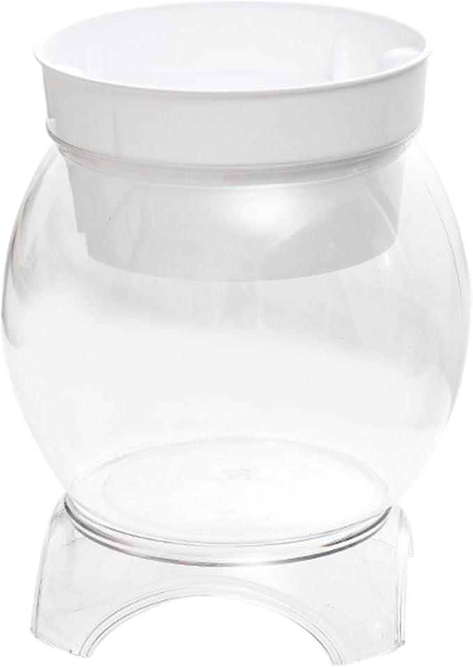 Aquaponic Fish Tank, 3-in-1 Clear Plastic Fish Bowl with Stand & Planter Healthy 5 Gallon Fishtank for Aquarium Plants, L Aquaponic Tank, Hydroponic, Small, Fishtank, Fis