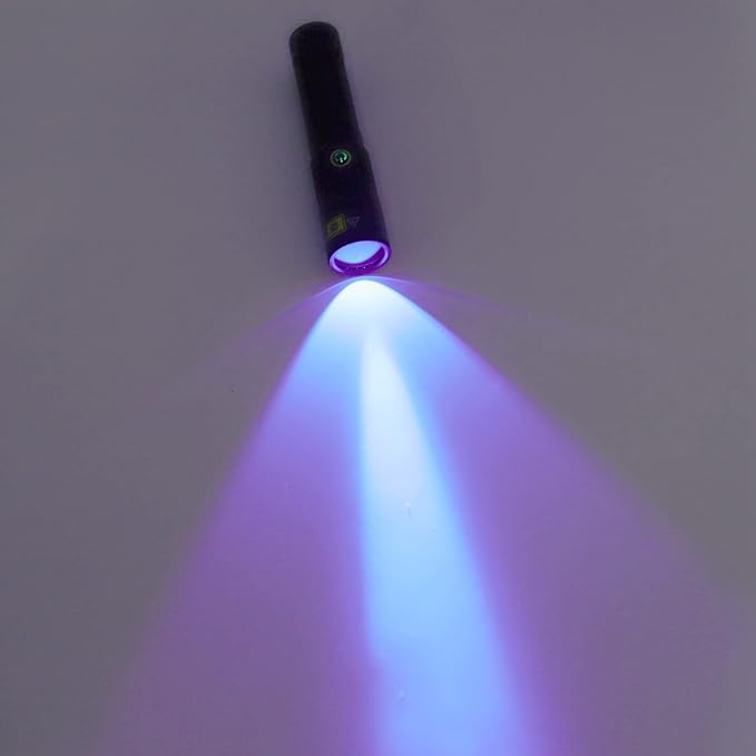 FTVOGUE Flashlight LED Black Light for Pet Urine Detection, Mineral Solidified