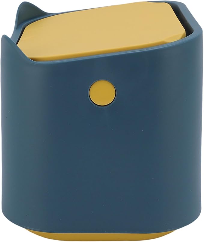 Ejoyous Cat Litter Trash Can Press Seal Lid Airtight Odor Control Cat Poop Garbage Bin Small Pet Waste Container with Thickened PP Safe Design for Home Litter Box