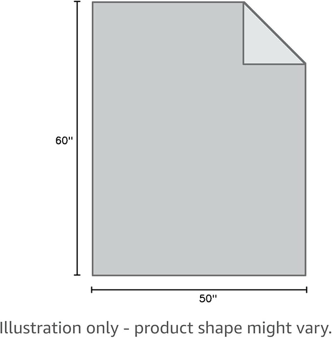 Bedsure Waterproof Dog Blankets for Extra Large Dogs - XL Cat Blanket Washable for Couch Protection, Sherpa Fleece Puppy Blanket, Soft Plush Reversible Throw Furniture Protector, 50x60, Light Grey