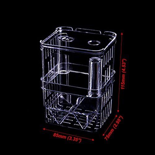 XMHF Plastic Fish Isolation Box Multi-Functional Breeding Hatchery Incubator Box
