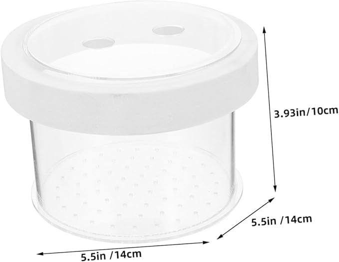 BESPORTBLE Fish Breeding Box Acrylic Isolation Tank for Aquariums Floating Fish Box Transparent Cover Increases Survival Rate and Hatching