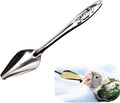 10 PCS Bird Feeder Spoons Stainless Steel Milk Medicine Parrot Feeding Scoops Hand Feeding Spoons for Peony Cockatiel Parrot