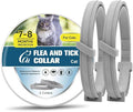Flea and Tick Collar for Cats, Flea Collars for Cat, Tick Collars for Cats, 8 Months of Cat Flea Collar Protection, Family and Pet-Safe Cat Collar-2P