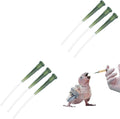 Balacoo 6Pcs Baby Bird Feeding Hose Kit: Soft Pet Parrot Milk Feeding Tubes for Newborn Birds, Small Animals, Parrot Milk Feeder- Easy to Clean, 3.54 Inch