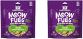 Stella & Chewy's Meowfulls Freeze Dried Cat Treats - Turkey & Duck Recipe - Raw Protein with Probiotics-& Salmon Oil - 1 Calorie Per Treat - 1.5 oz,(Pack of 2)