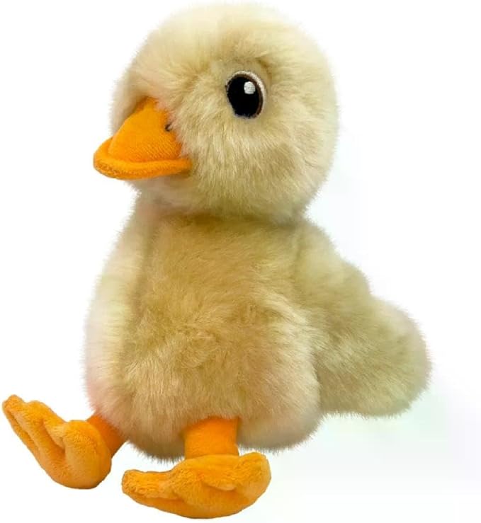 KONG Toughz Durable Plush Dog Toy - Long-Lasting Soft Chew Toy for Aggressive Chewers, Safe & Interactive for Dogs (Duck)