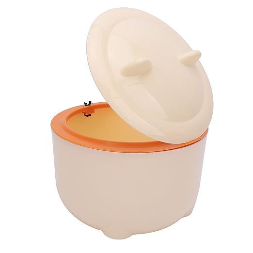 Diydeg Cat Litter Trash Can, Enclosed Design Cat Waste Trash Can with Press Type Lid, Multipurpose Dog Poop Pet Garbage Disposal Diaper Waste Station for Cats, Dogs, Rabbits