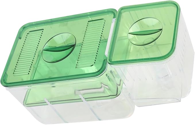 POPETPOP Box Box Self Guided Fish Breeding Tank Isolation Box Transparent Hatching Incubator for Fish Eggs and Newborns for Aquarium Protection and Enhanced Survival Rates