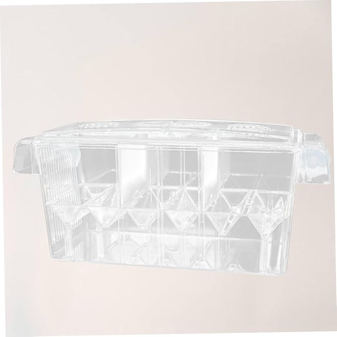 balacoo Cup Acrylic Fish Breeding Tank Isolation Box Hatching Box for Newborns Pregnant Fish Transparent Design Isolated Rooms for Improved Survival Rates