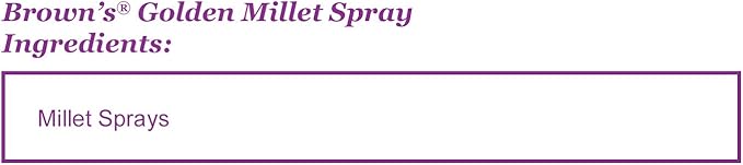F.M. Brown's Golden Millet Spray, 5-Pound