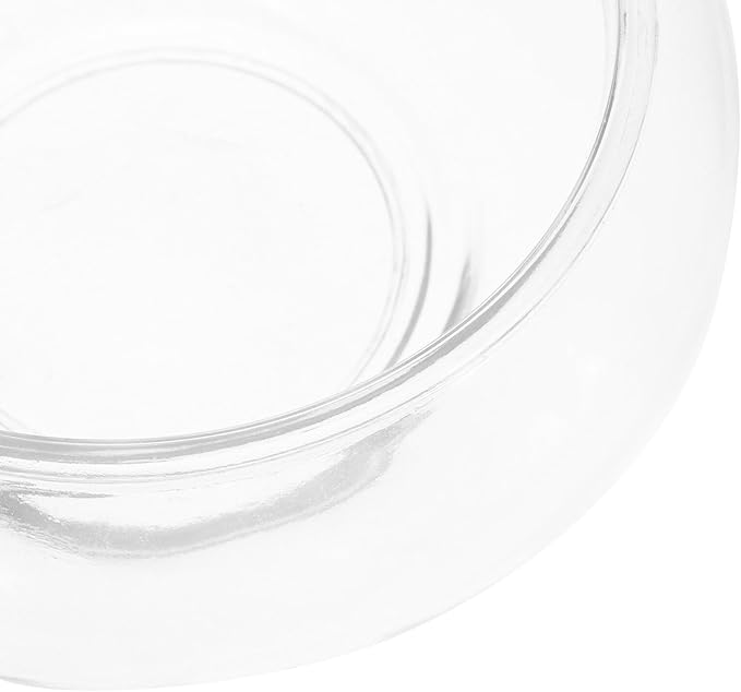 SUPVOX Glass Fish Bowl Round Aquarium Planter 5.90In Clear Hydroponic Vase Terrarium Container for Home Wedding Office Decor