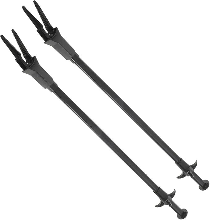 FRCOLOR 4pcs Aquatic Plant Tweezers Tongs for Aquarium Cleaning Fish Feeding Water Plant Tools for Aquatic Environments Black