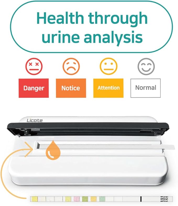 Pet Urine Test Kit for Dogs & Cats Analyzer Device + 25 Test Strips | at-Home Health Check | Detects 10 Urinary Conditions | Easy-to-Use Smart App | Veterinary Grade